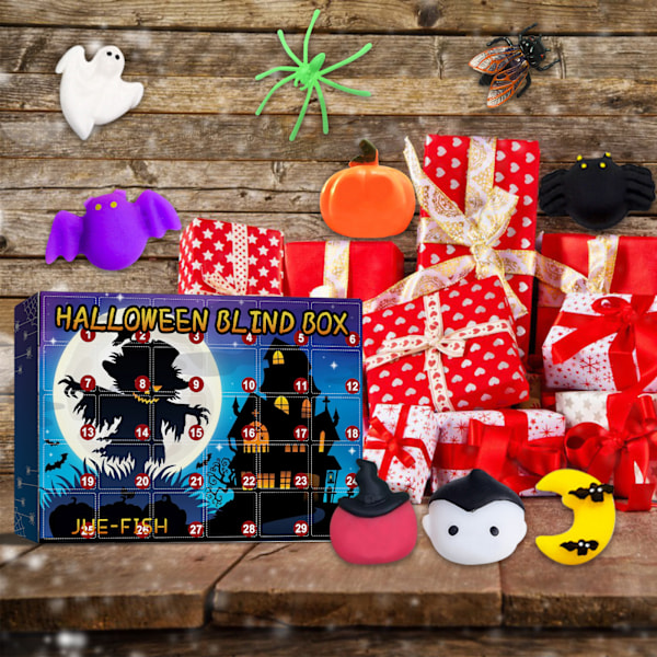 Halloween Blind Box Halloween Festgave Sæt Blind Box Legetøj Trick