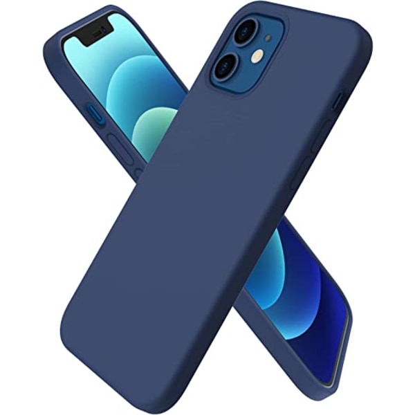Coque-yhteensopiva avec iPhone 12 Mini Case 5,4" en silikoni, case