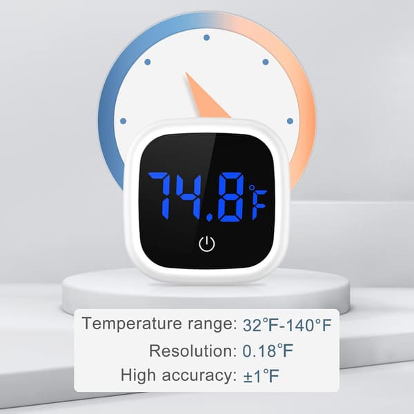 Akvarietermometer, Trådlös Digital Fiskdammstermometer