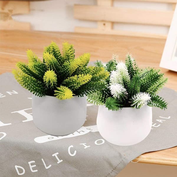 Kunstige potteplanter, kunstige kaktus topiary planter, Pla