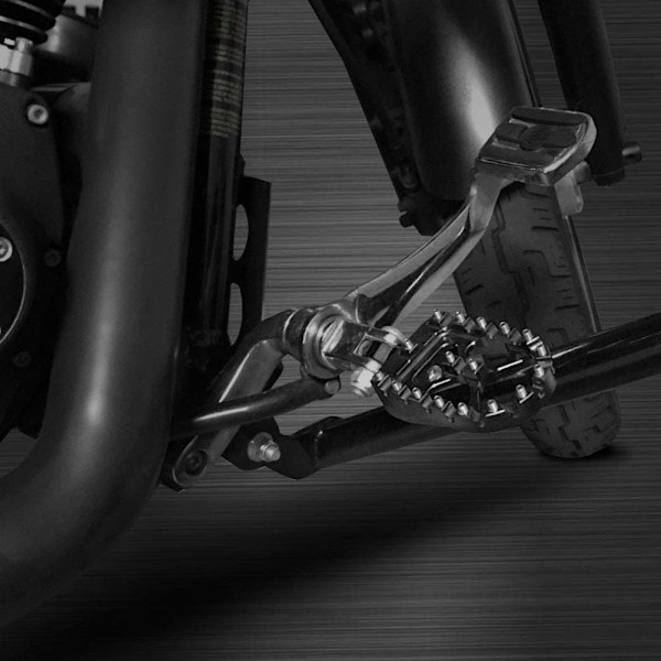 Motorcykel Fodhviler（15*9*5cm）, Brede Fodhviler, CNC 360° Rotatin