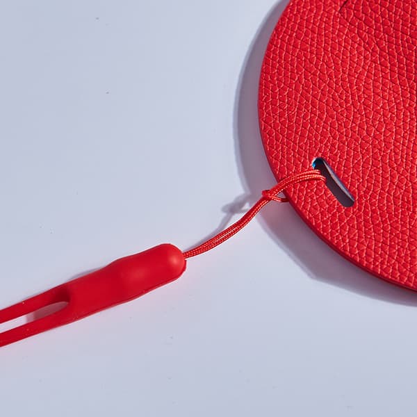 Bagasjelapper Runde Lær, 7 Stykker PVC Bagasjelapper Bagasjelapper