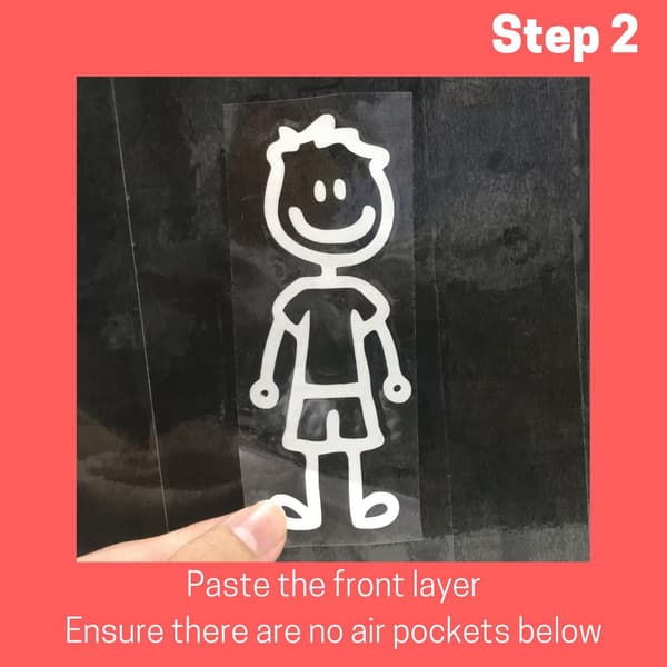 (10 kappaleen sarja) Perheauton tarrat