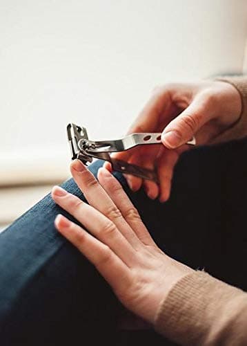 2 stk svingbare neglesakser, rustfritt stål tykke neglesakser