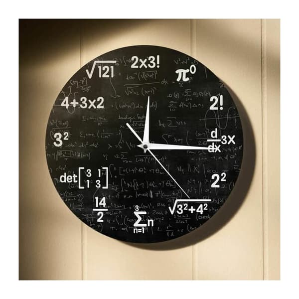 Kello, Matematiikan seinäkello Matematiikan kello Valmistujaislahja C