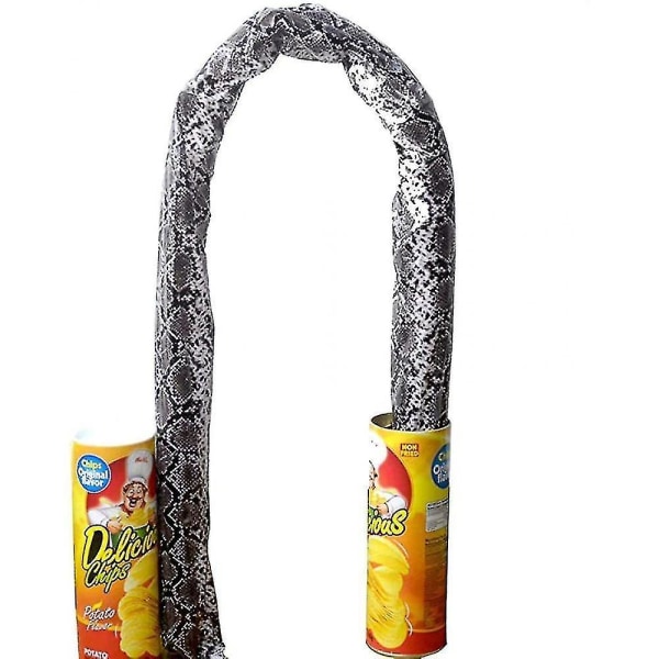 Chip Snake Kan Hoppa Spring Snake Leksak-B
