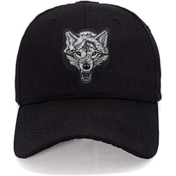 Tactical Roaring Wolf Head Brodered Patch, Animal Brodered