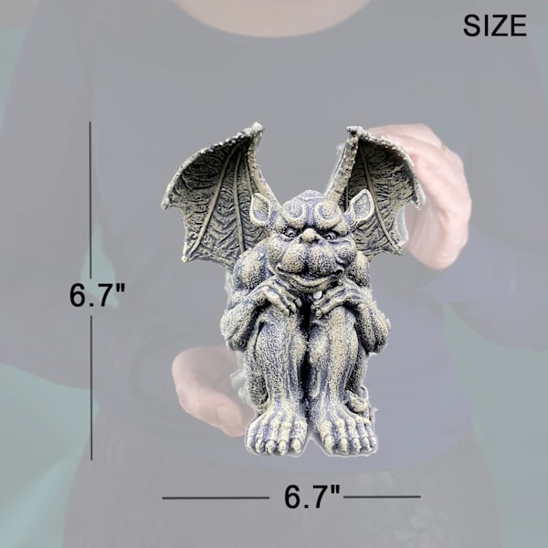 Gargoyle Statue Have Statue Figur Figur Gotisk Indendørs
