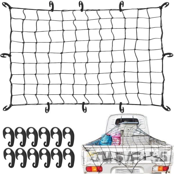 Bungee Trunk Storage Net Hög Elastisk Motorcykel Trunk Storage Net