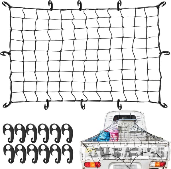 Bungee Trunk Storage Net - Høy Elastisk Motorsykkel Trunk Storage Net