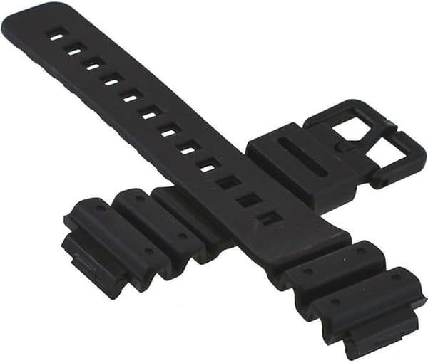 Sort TPU-harpiksrem egnet til DW-6900/GW-M5610/DW-5600E