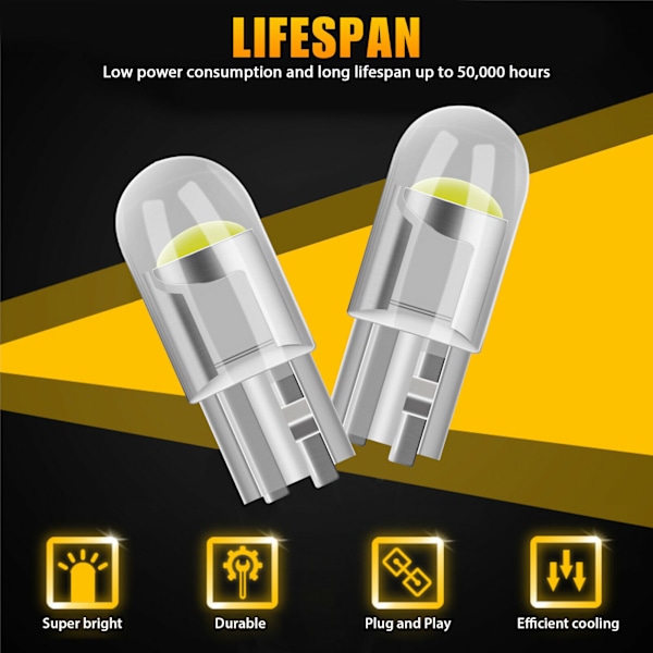 20 stk T10 glass full light transmission led lampe T10 side