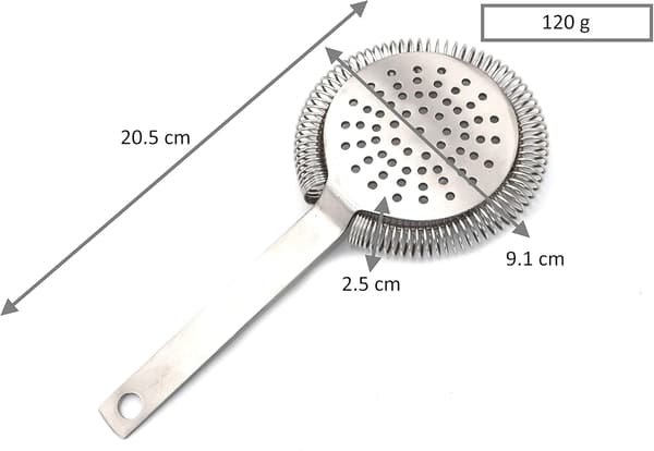 Professionell cocktail sil Full Strapping Legless Rostfritt Stål