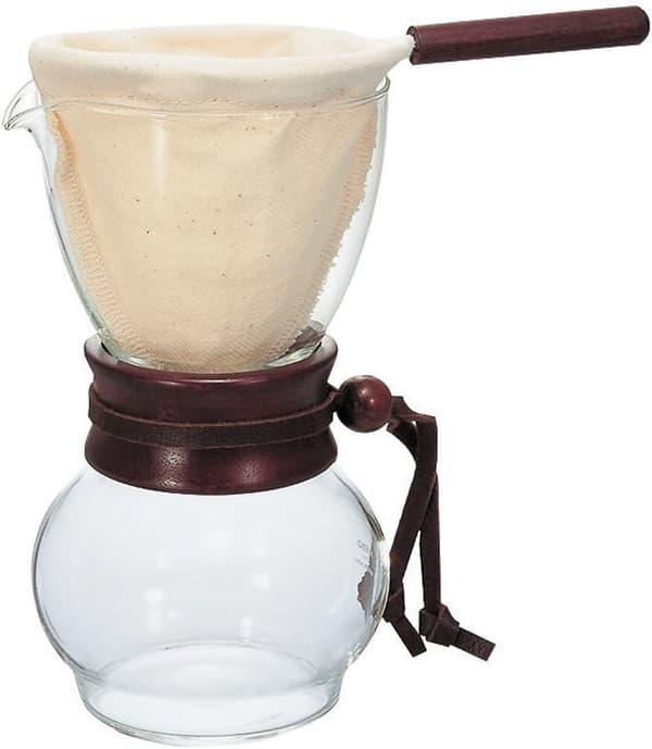 3 Filter Kaffeemaskine, Bomuld, Naturlig, 3 Kopper