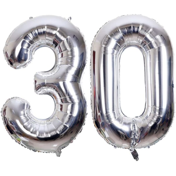 30-årsjubileumsdekoration, festballonger 30 år