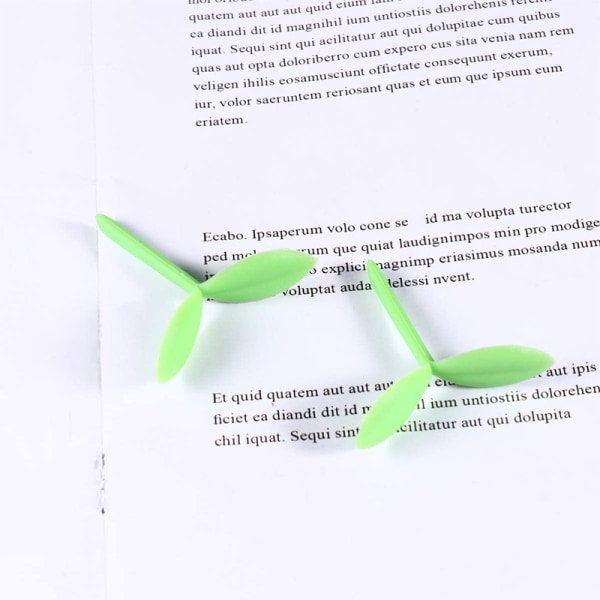 Grønne bokmerker Silikongressknopper Kreative grønne bokmerker, Gi 17c0 |  Fyndiq