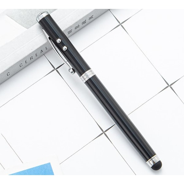 [2 stk] 4-i-1 Universal Touch Screen Stylus + Kuglepen + P