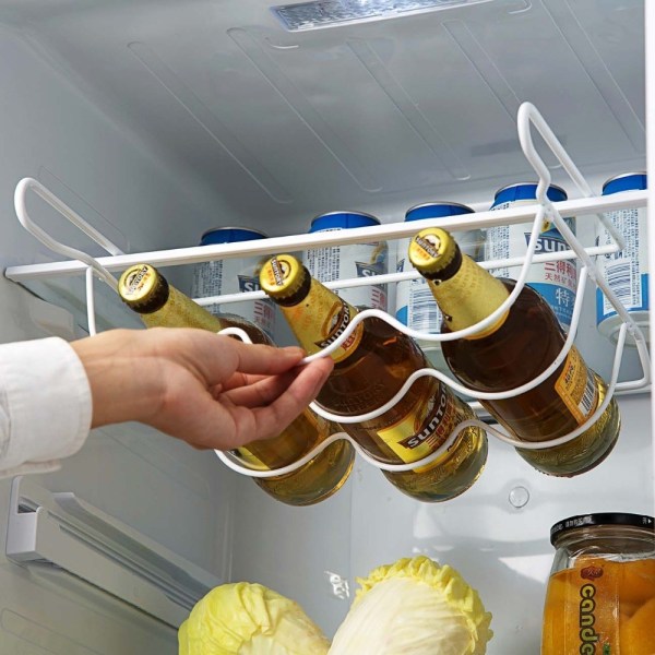 Køleskab Køkkenhylder Hylder Dåser Ølflaskestativer