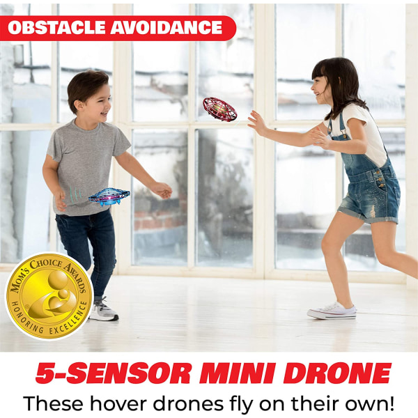 Scoot Duo håndbetjent drone til børn eller voksne - 2pk hænder