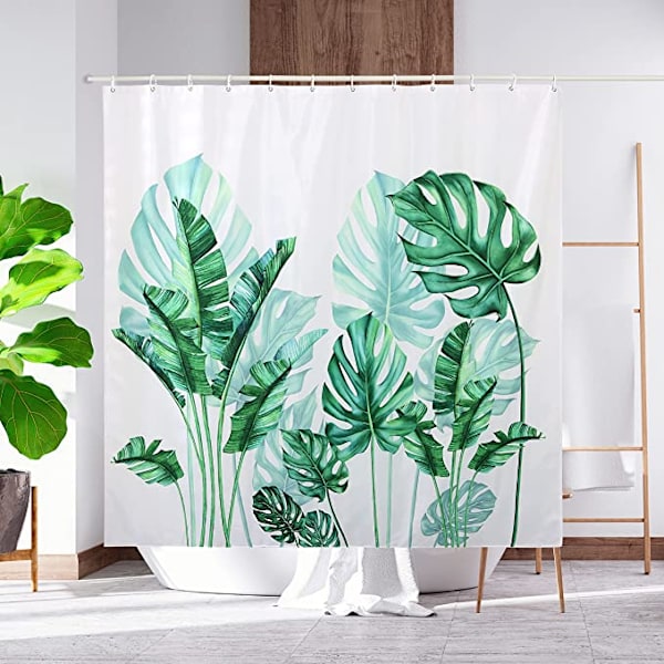 Mildew Resistant Bruseforhæng (180*200cm Store Hvide Blade Pr