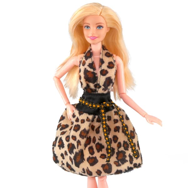 Barbie modekläder, 5 delar, 5 dockaccessoarer, för ch