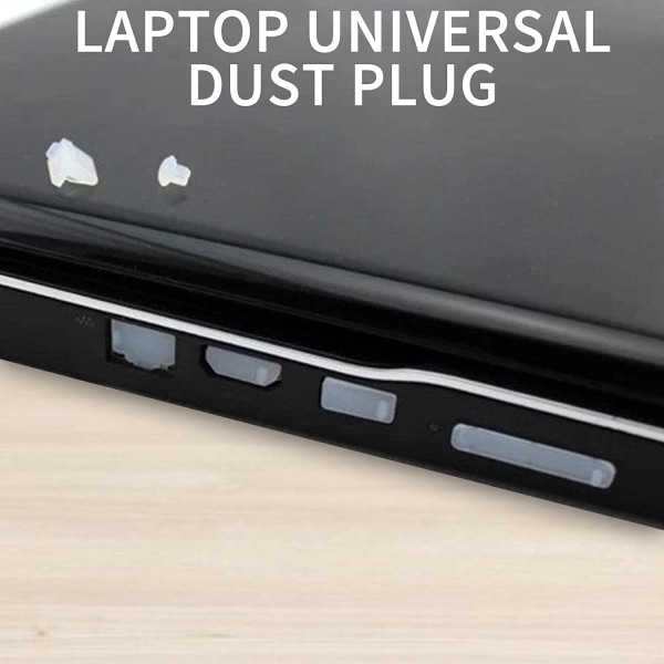 Bärbar dator cover, mjuk silikon bärbar dator USB port cover dammplugg