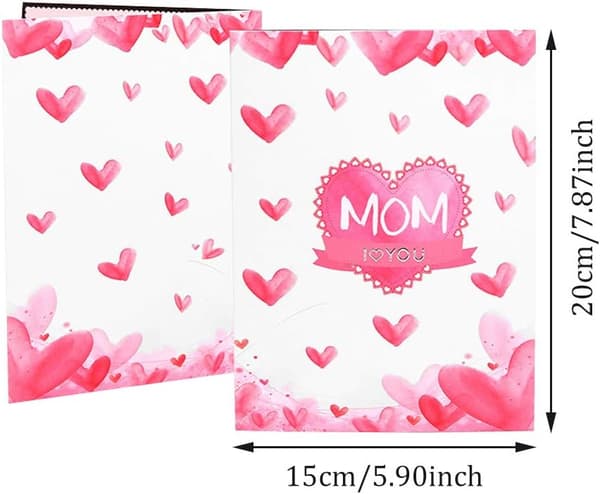 3D Morsdagskort, Bursdagskort til mor, Nellik