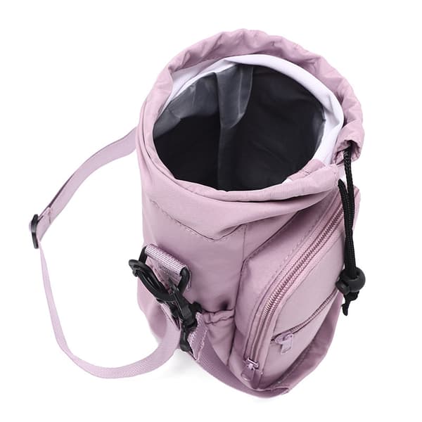 Vattenflaskor Crossbody-väskor, utomhus axelväska, portabel vattenflaska väska med stor kapacitet