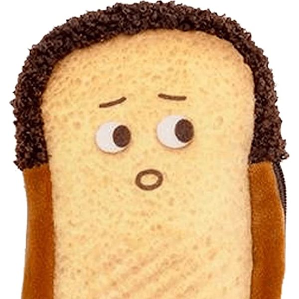 Emojiskt brödpennfodral (flinande), roligt brödpennfodral för pojkar G