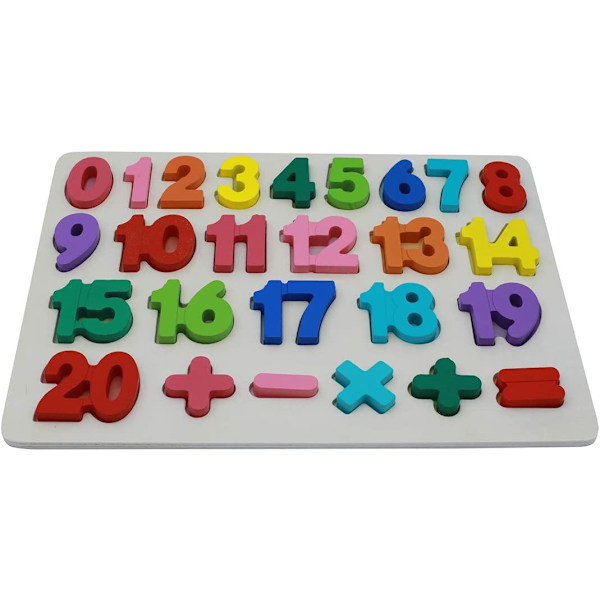 29.5*22*1.2cm（Numerotaulu），Aakkoset Puinen Palapeli ABC Kirjaimet L