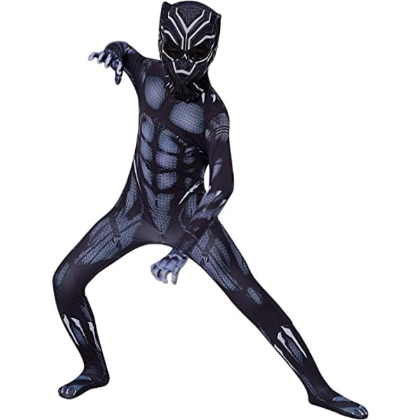 Black Panther tights hero cosplay barnekostyme voksenkostyme