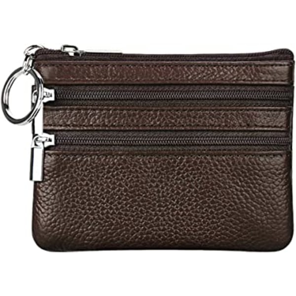 Women's Genuine Leather Coin Purse Mini Pouch Change Wallet with