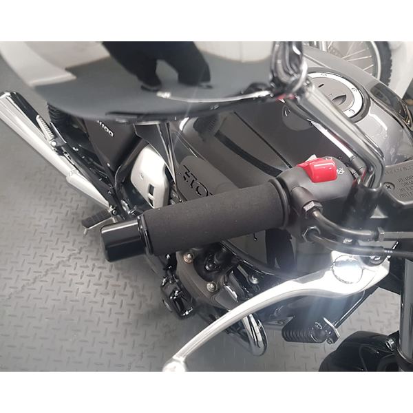 2-pakning motorsykkel antivibrasjonsgrepdeksler Inner diameter: 21m