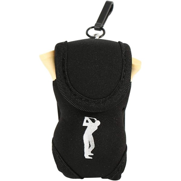 Sort Golfbold Dæksel, Golf Tee Taske, Drikkepose til Golfbolde