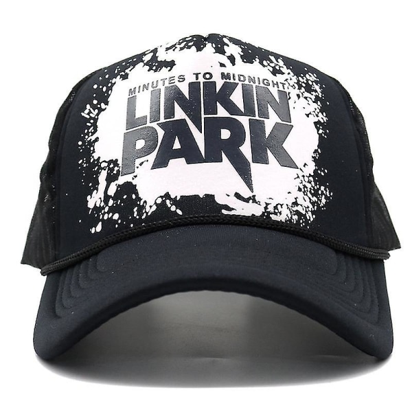 Summer Linkin Park mesh kasket par Hip Hop alfabet baseball kasket