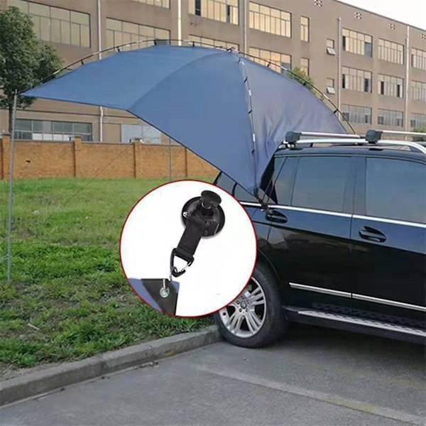 4-delad kreativ utomhusfordonsmonterad tält sugkopp fo