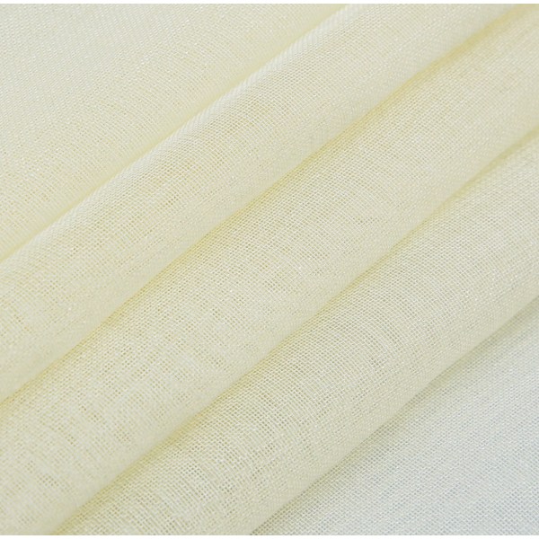 Set med 2 grå slöjor i linne E, 150 x 250 cm (bredd x höjd)