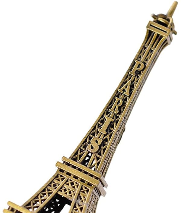 Eiffeltornet Modell Eiffeltornet Metall Staty Eiffeltornet Figur
