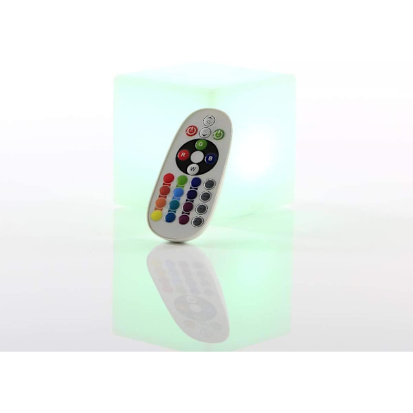 1 kpl Led-kuutio 10 X 10 X 10 Cm Valokuutio / Pöytälamppu 16 Väriä