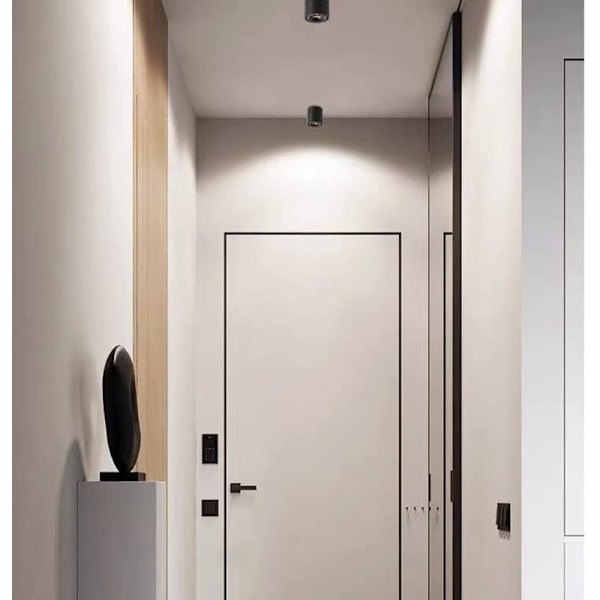 LED Dimbar Takspotlight Inomhus Konstljus Bildljus Gör