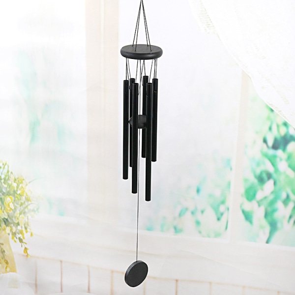 Musta - Outdoor Chime, Iso Outdoor Chime, Wonderful 6 alumiinia