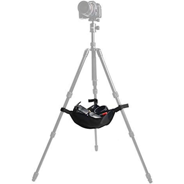 Tripod Viktväska Svart Hållbar Tripod Stenväska Universell Lätt