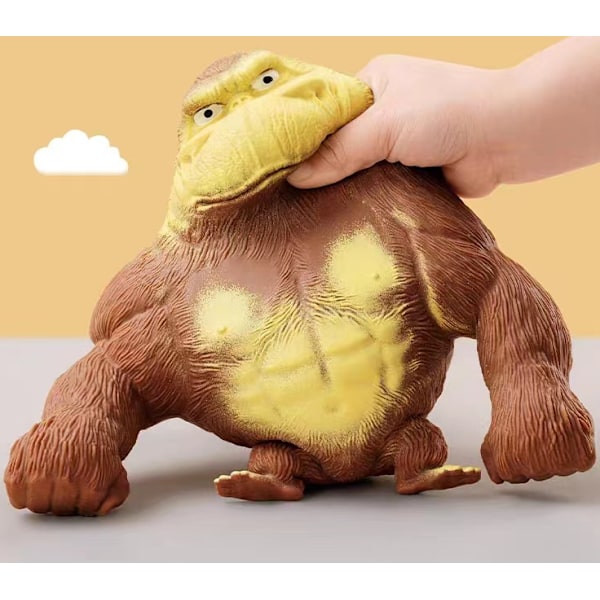 Monkey Stretch Gorilla Figur Gorilla Latex Gorilla Blød Strækbar