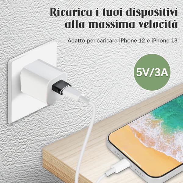 USB C-hunn til USB-hann-adapter, hurtiglading og dataoverføring