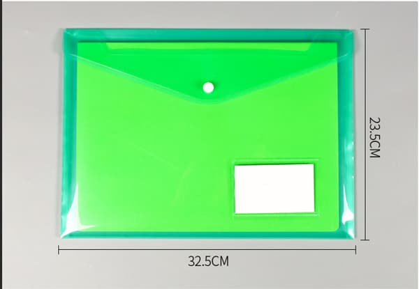 20-pack A4 Plastmapp (Transparent) - Dokumentfickor - Snapp