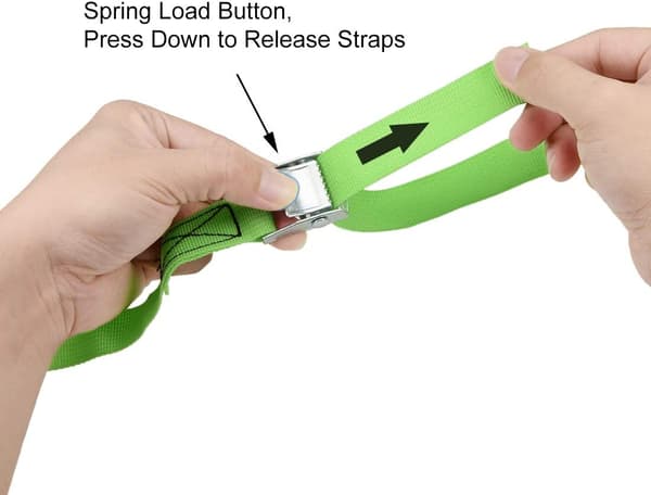 4-pack Spännband med Kamspänne, 25mm*3m, 250kg