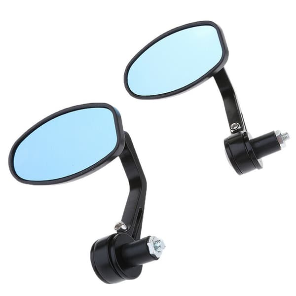 1 Motorcykelspeglar, 7/8\" 22mm Barändspegel, Antireflexsidobackspegel