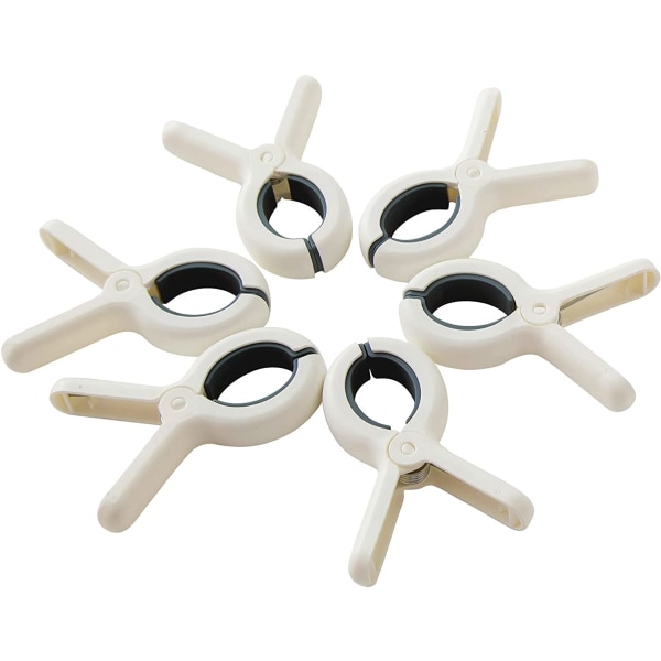 6 Pieces Heavy Duty Clothespins Large Plastic Clothes Peg Clothe