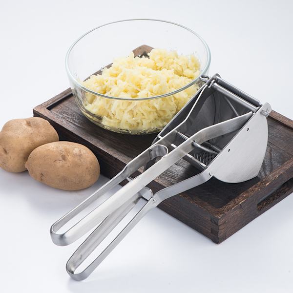 Kartoffelmoser og -presser i rustfrit stål, kraftig, kommerciel Ba