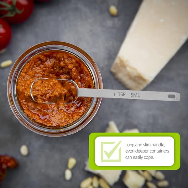 1 Teaspoon (1Tsp | 5 mL | 5 cc | 1/3 Tablespoon) Enkelt Måling